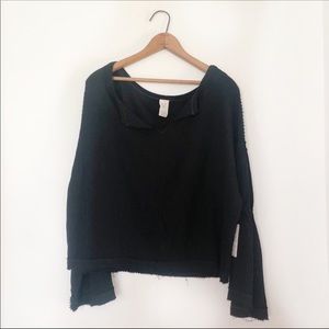 Free People Dahlia Bell Sleeve Thermal